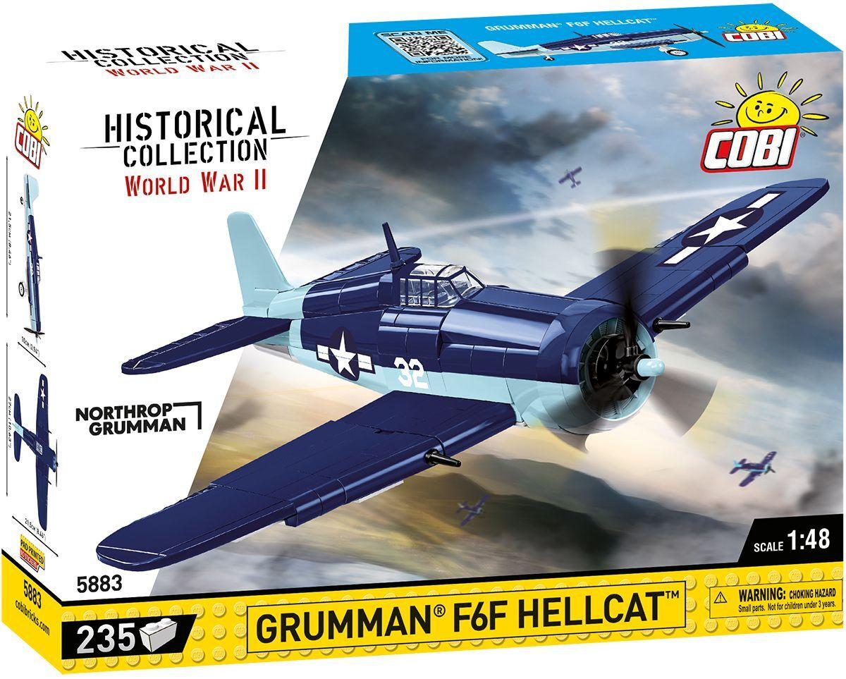 Cobi Cobi II WW Grumman F6F Hellcat, 1:48, 235 k CBCOBI-5883
