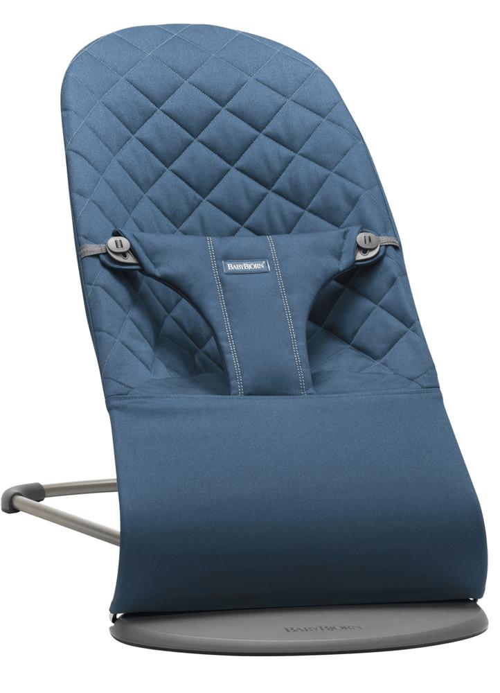 BABYBJÖRN Lehátko Bliss Cotton, Midnight Blue 60-006015A