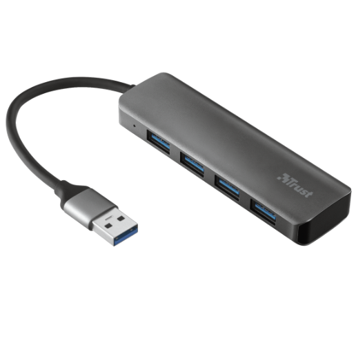 Trust Halyx USB 3.2 Hub 4-Port 23327