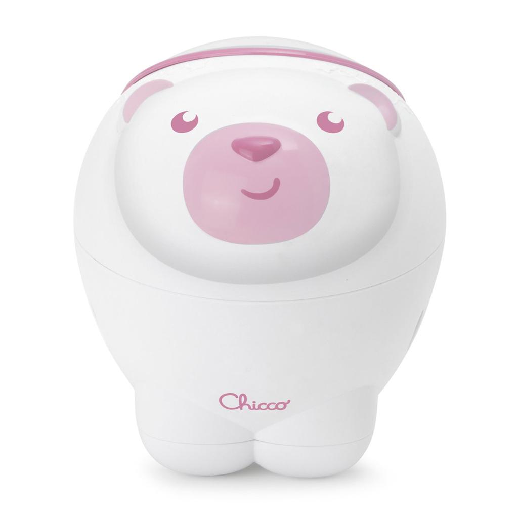 CHICCO Projektor s polárnou žiarou Polárny medveď ružový 11558.10