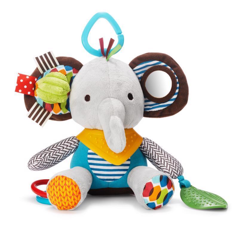 SKIP HOP Hračka aktívna na C krúžku Bandana Buddies Sloník 0m+ 306202