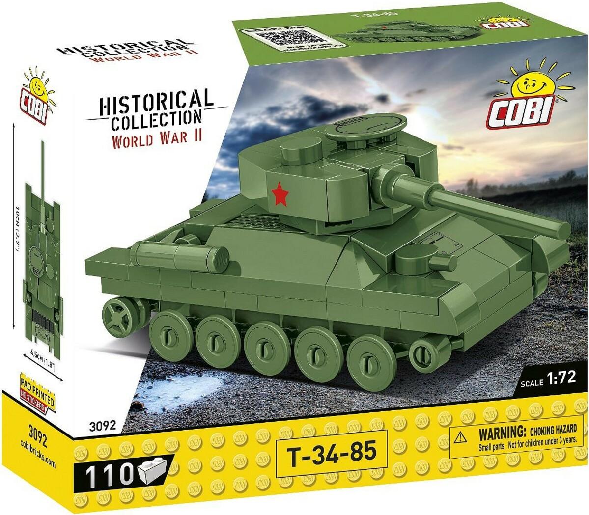 Cobi Cobi T-34/85, 1:72, 110 k CBCOBI-3092