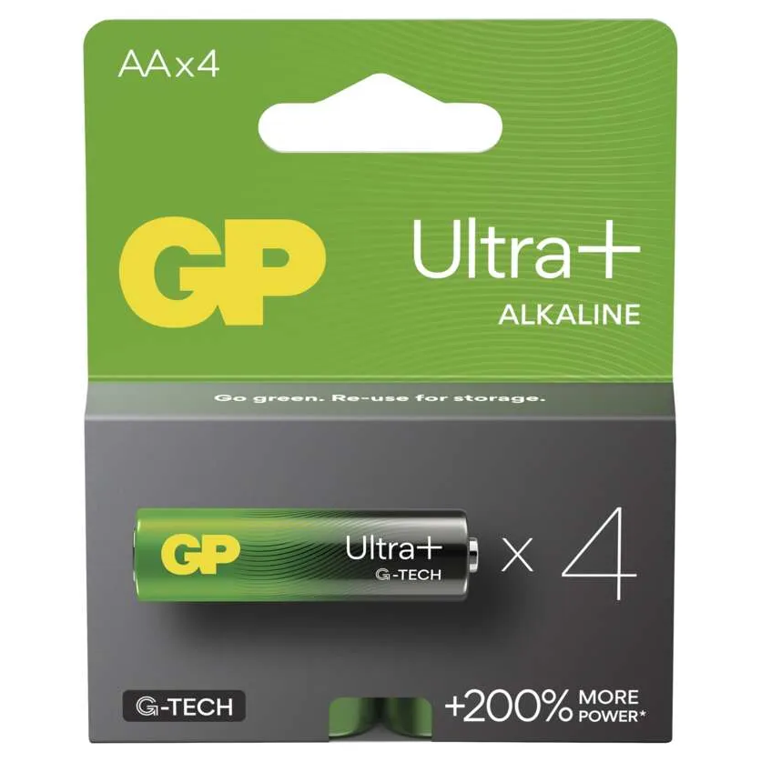 GP Ultra Plus LR6 (AA) 4ks B03214