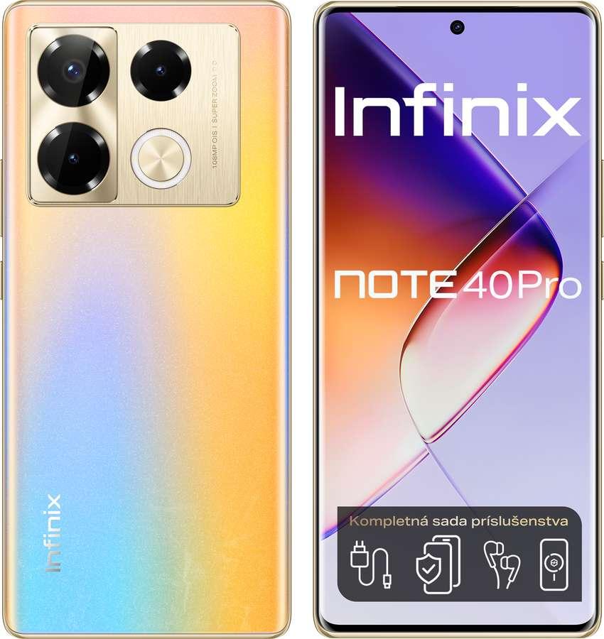Infinix Note 40 PRO 12/256GB zlatý X6850_256GO - Mobilný telefón