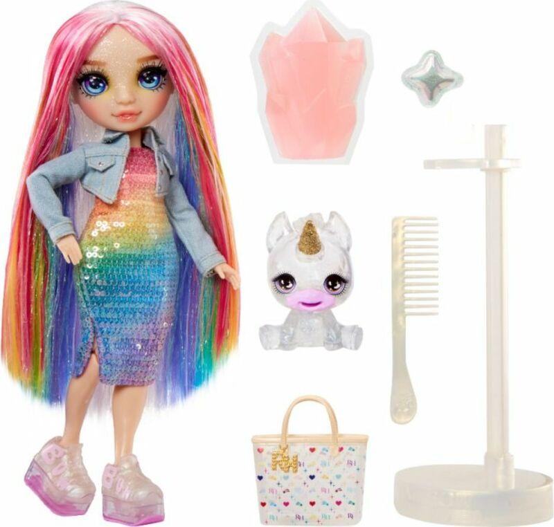 MGA Rainbow High Fashion bábika so zvieratkom - Amaya Raine 120230-EU