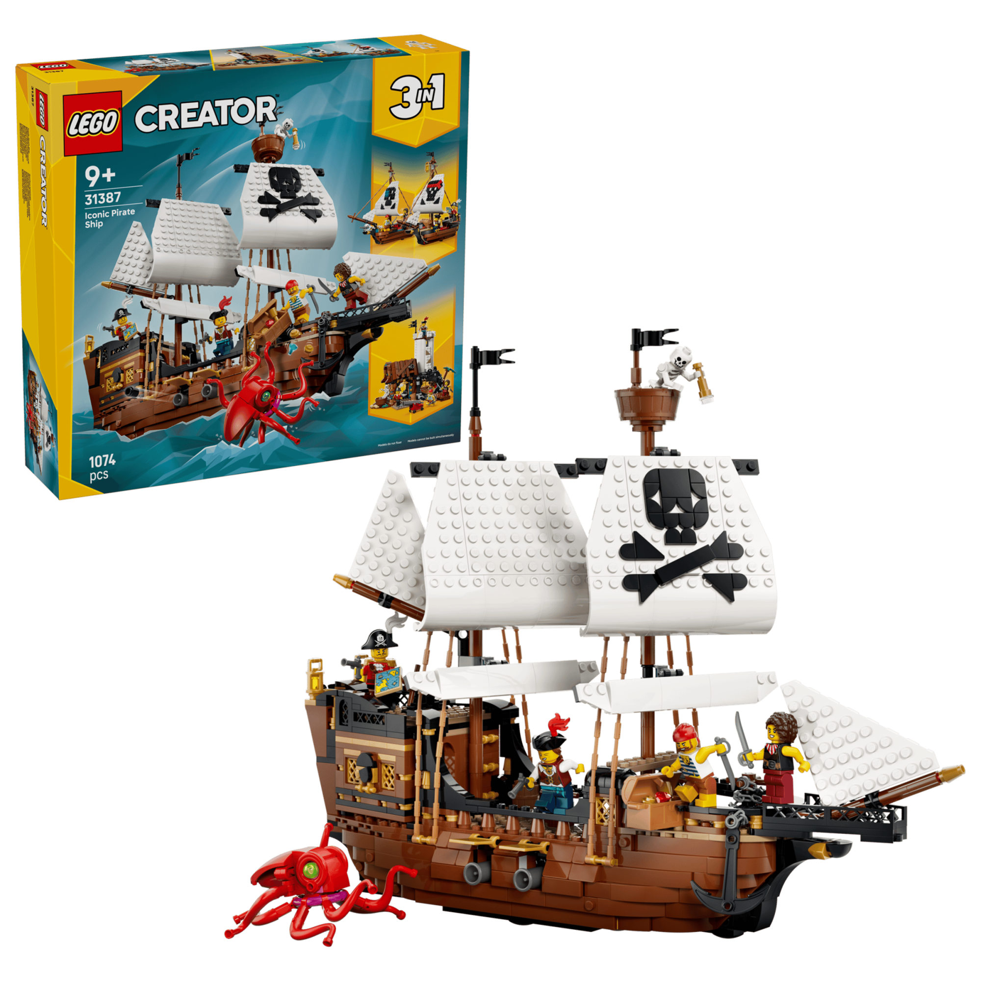 Lego Ikonická pirátska loď 2231387