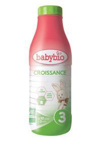 BABYBIO Croissance 3 tekuté dojčenské bio mlieko 1 l 58006