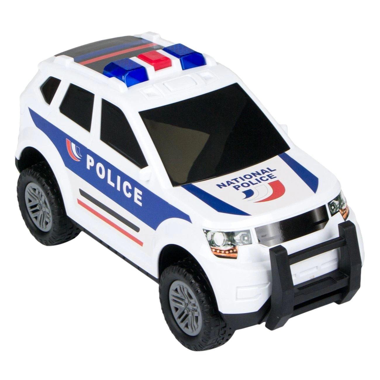 Wiky Vehicles Auto polícia na zotrvačník s efektmi 31 cm WKW012418