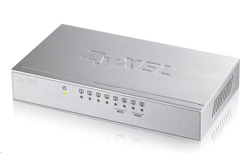 ZyXEL 8port Gbit switch 8x10/100/1000 GS-108BV3-EU0101F