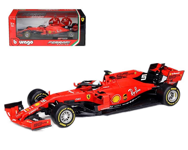 Bburago 2020 Bburago 1:18 Ferrari Racing F1 2019 SF90 Sebastian Vettel BB16807VE