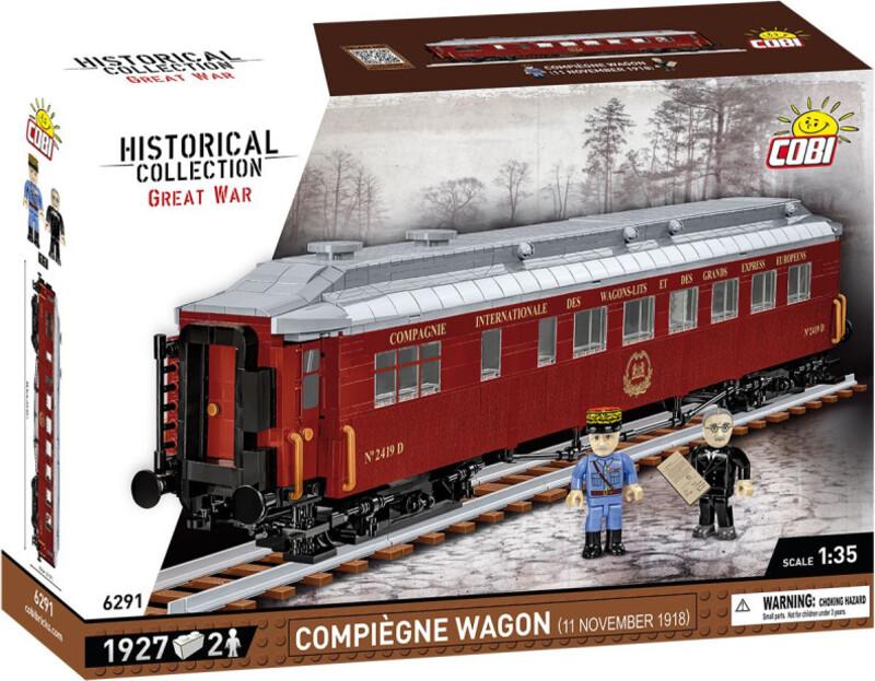 Cobi Cobi Compiegne vagón (Wagon de l'Armistice), 1:35, 1945 k, 2 f CBCOBI-6291