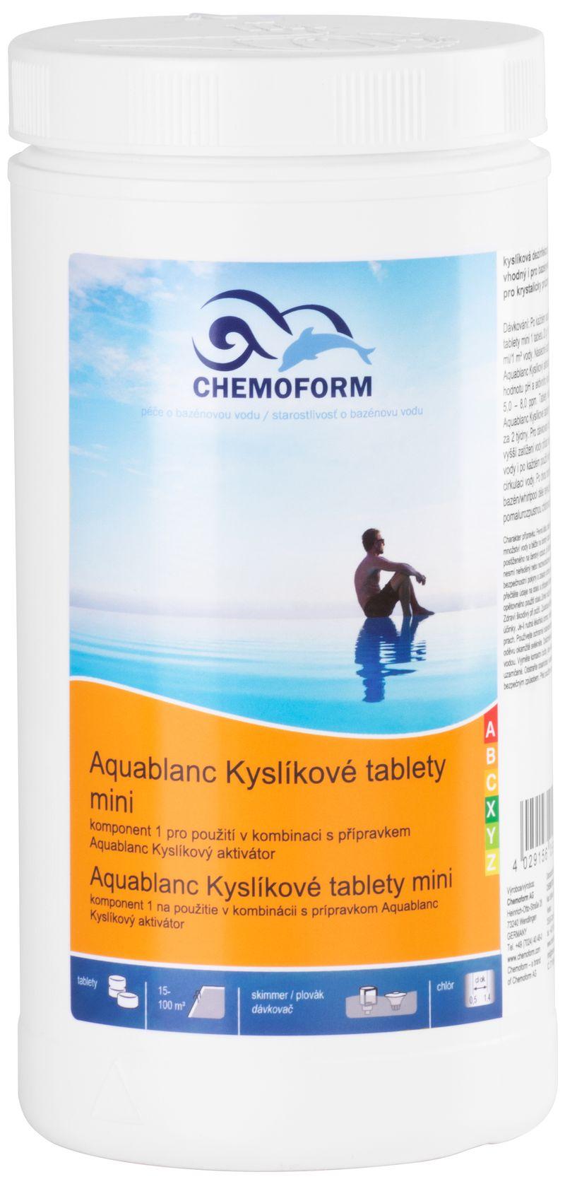 Aktívny kyslík Mini Tabs, 20 g 040017