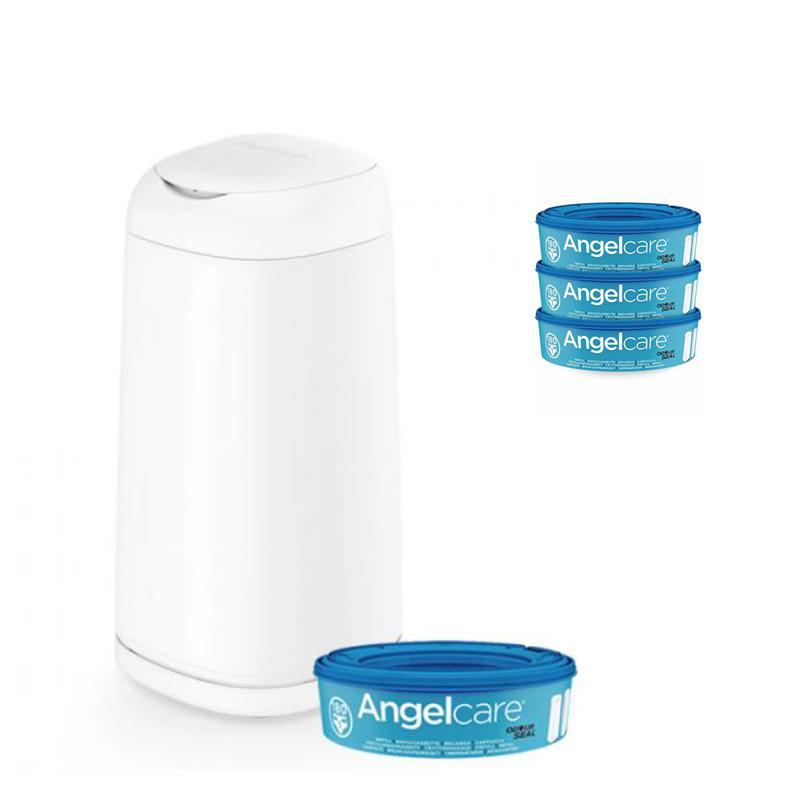 ANGELCARE Kôš na plienky Dress Up + 1 kazeta + náhradné kazety 3 ks VP-F137020