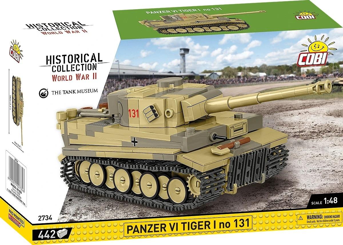 Cobi Cobi II WW Panzer VI Tiger I no 131, 1:48, 445 k CBCOBI-2734