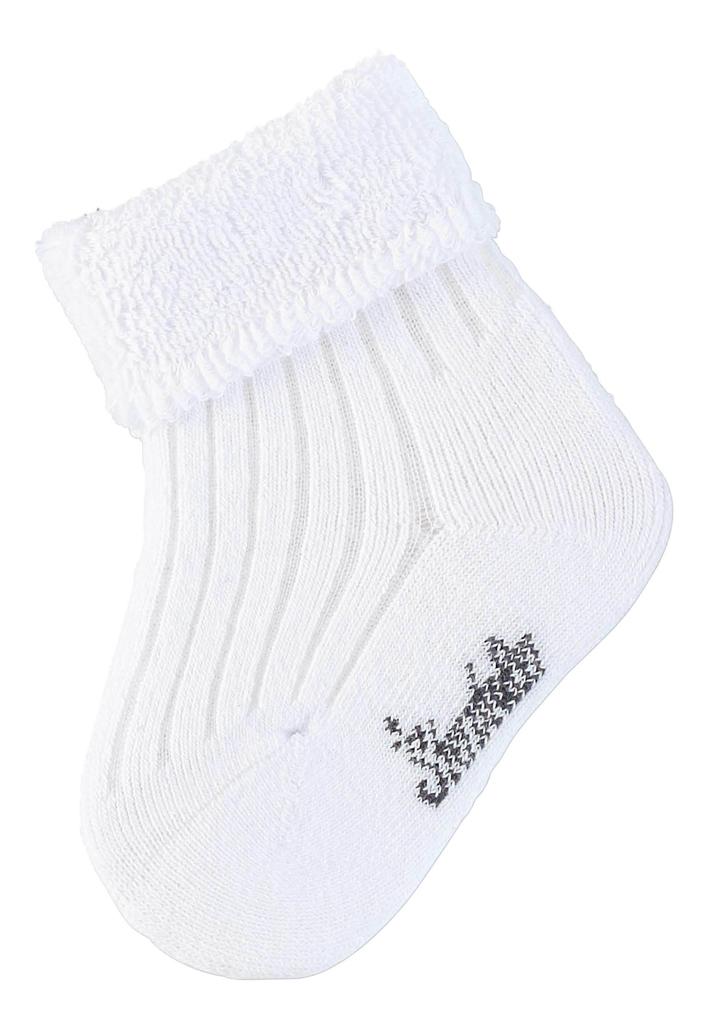 STERNTALER Ponožky froté biela uni veľ. 16 4-6m 8301450-500-16