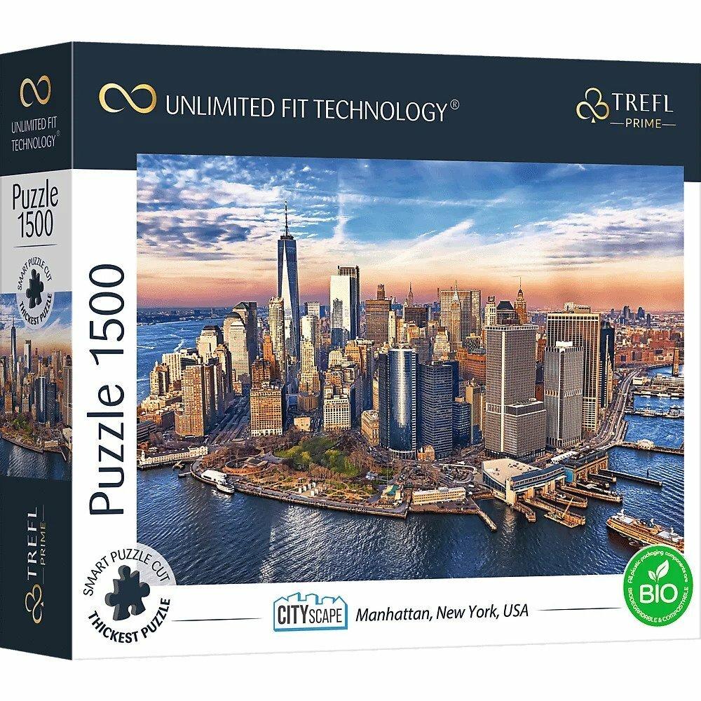 Trefl Trefl Prime puzzle 1500 UFT - Panoráma mesta: Manhattan, New York, USA 26189
