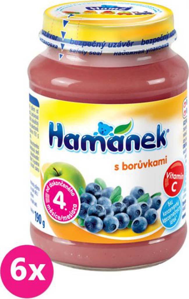 6x HAMÁNEK s Čučoriedkami 190 g VP-F038592
