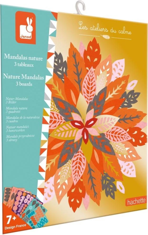 Janod Janod Atelier Sada Mini Mandala Jesenná príroda J07755