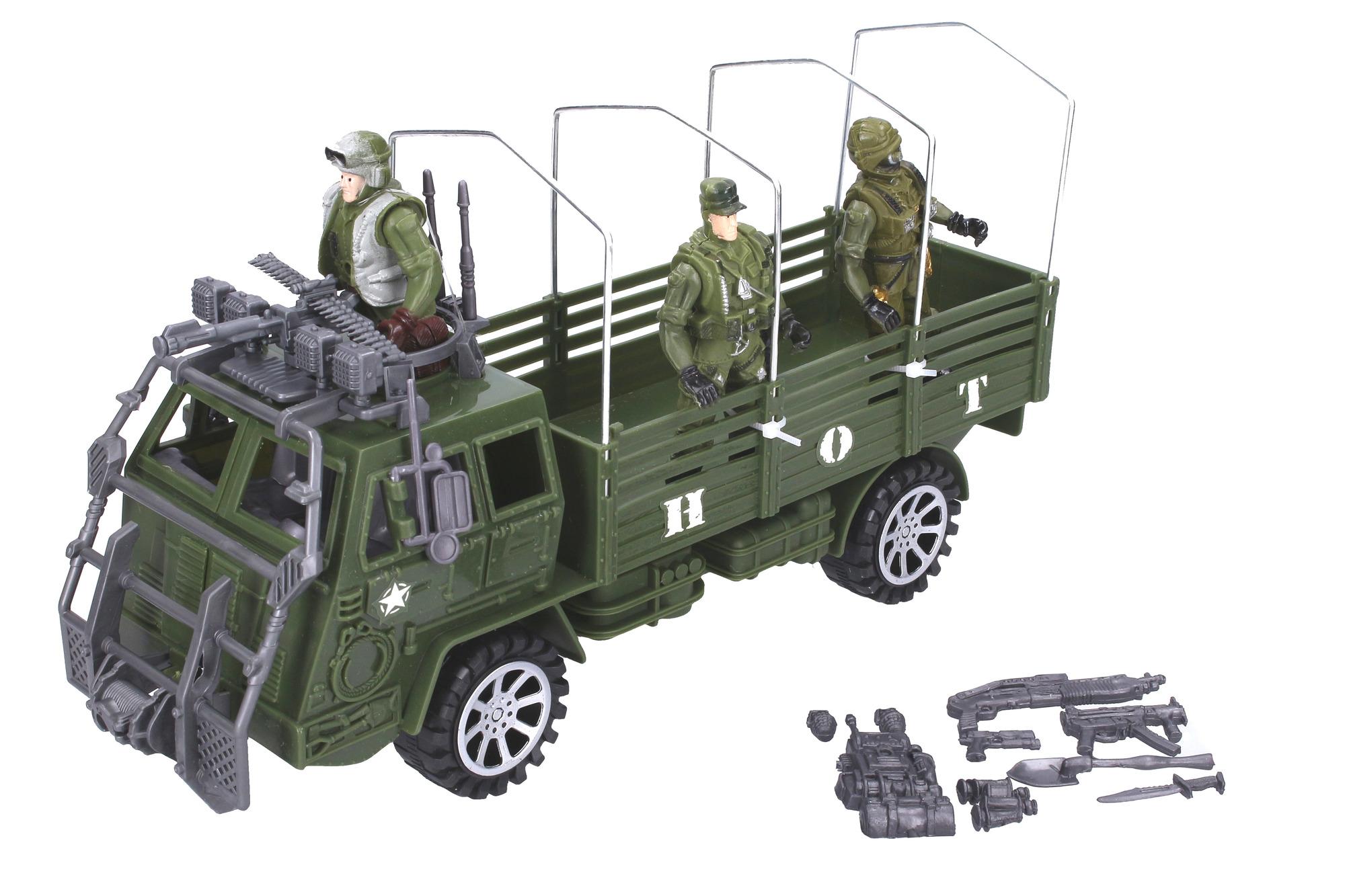Wiky Vehicles Auto vojenský set 31 cm WKW111240