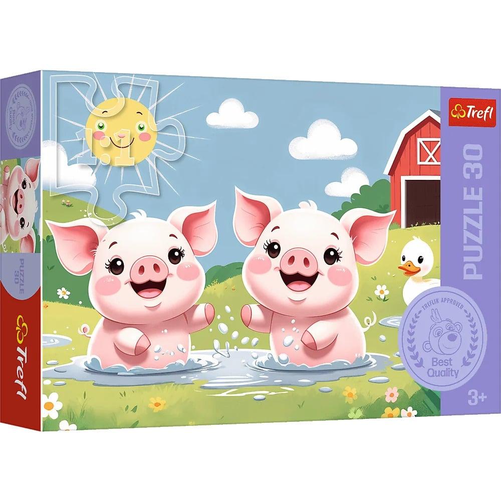Trefl Trefl Puzzle 30: Veselý život na vidieku 18334