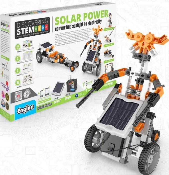 Engino Engino STEM SOLAR POWER: Premena slnečného svetla na elektrinu STEM30