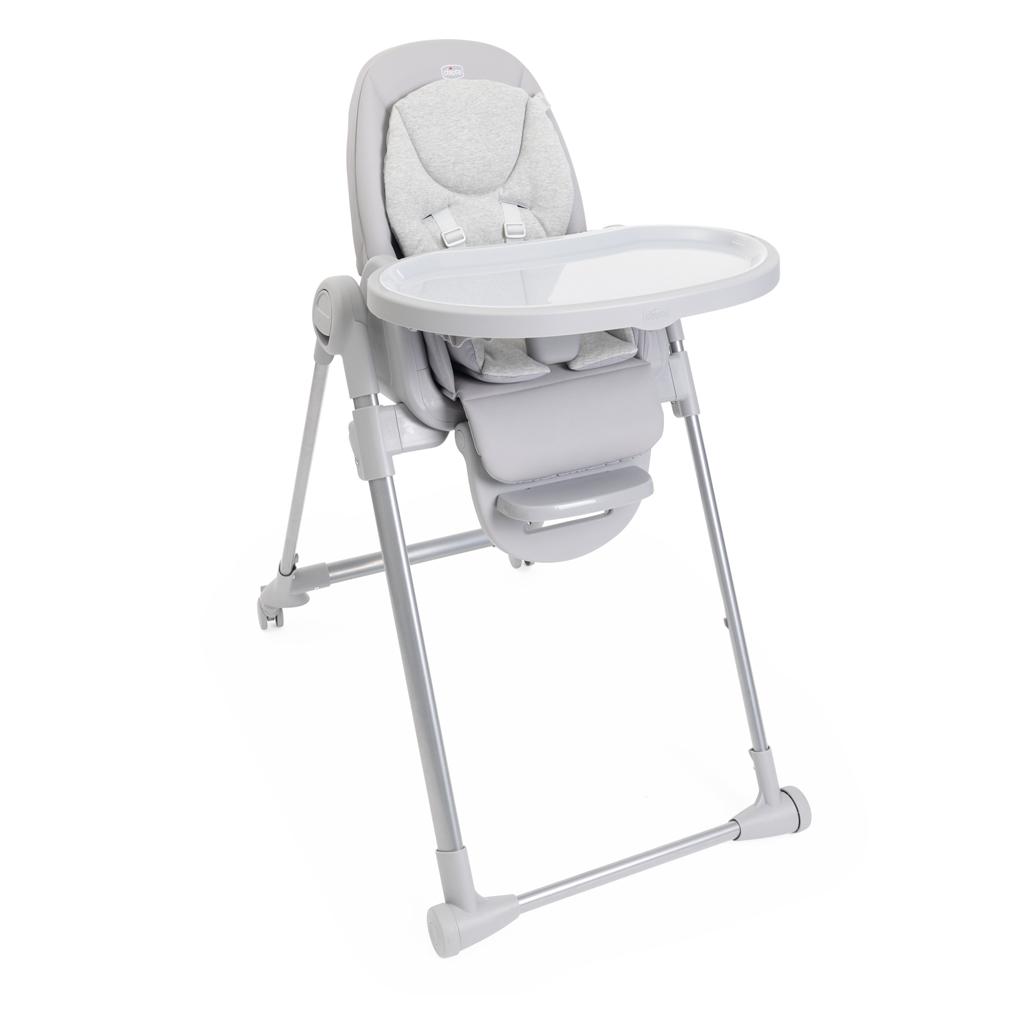 CHICCO Stolička jedálenská Polly Armonia - Steel 87140.05