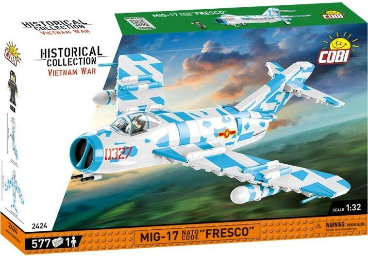 Cobi Cobi Vietnam War MIG-17 FRESCO, 1:32, 588 k, 1 f CBCOBI-2424