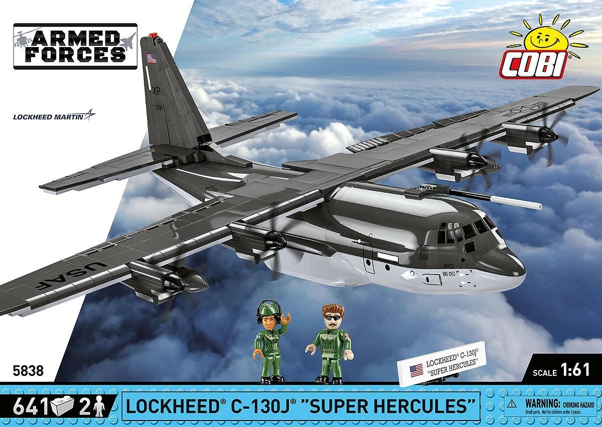 Cobi Cobi Armed Forces Lockheed C-130J Super Hercules, 1:61, 641 k, 2 f CBCOBI-5838