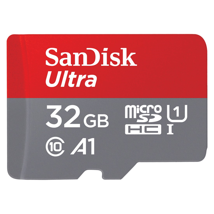 SanDisk Ultra MicroSDHC 32GB A1 Class 10 UHS-I (r120/w10) 186503