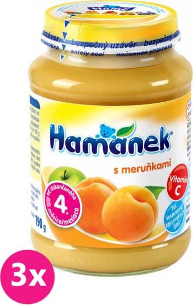 3x HAMÁNEK s Marhuľami 190 g VP-F049504