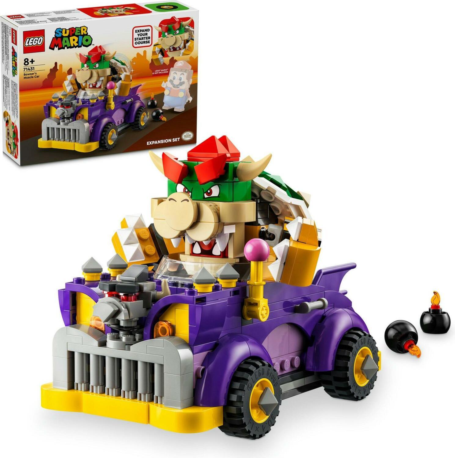LEGO LEGO® Super Mario™ 71431 Bowserov športiak – rozširujúci set 2271431