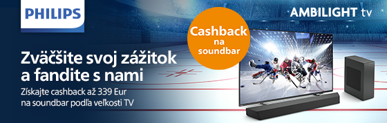 Ambilight TV + TAB8507 Soundbar Cashback