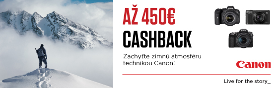 Až 450€ CASHBACK Canon