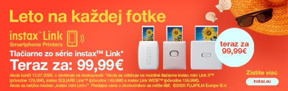 Leto na každej fotke s Instax Link