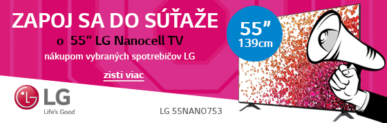 Zapoj sa do súťaže o 55" LG Nanocell TV