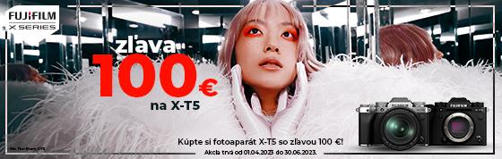 Kúpte si fotoaparát Fuji X-T5 (telo alebo set)  so zľavou 100€