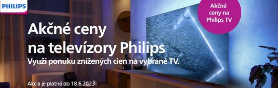 Akčné ceny na televízory Philips