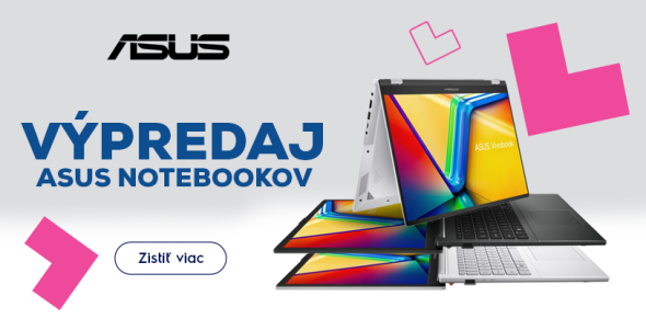 Výpredaj notebookov Asus