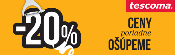 Tescoma ošúpala ceny o -20%