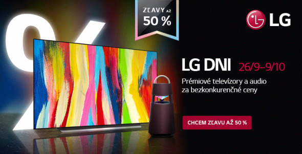 Kúp LG TV so zľavou až do 50%