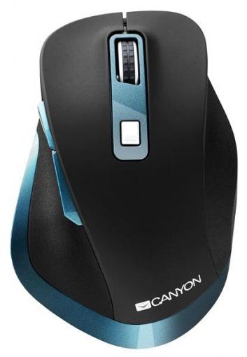 Canyon - Wireless optická myš modro-čierna