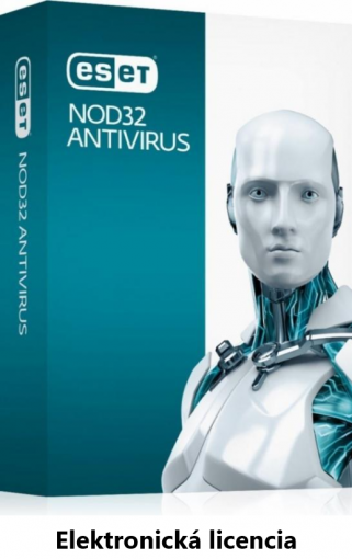 ESET NOD32 Antivirus 4PC + 1rok predĺženie - Elektronická licencia