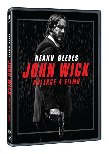 John Wick 1.-4. (4DVD) - DVD kolekcia