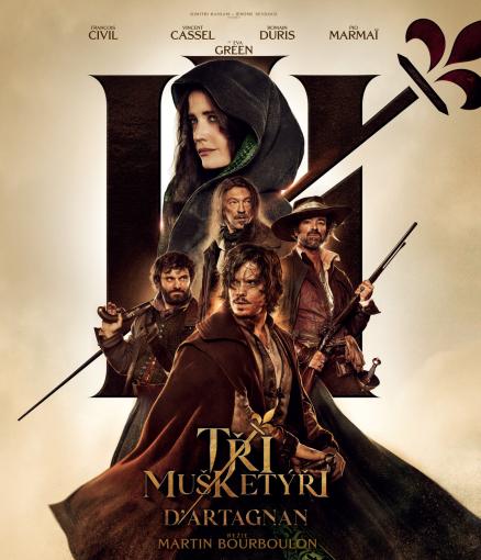Taja mušketieri: D'Artagnan - Blu-ray film