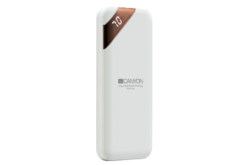 Canyon USB-C 5000mAh biely - Power bank polymérový