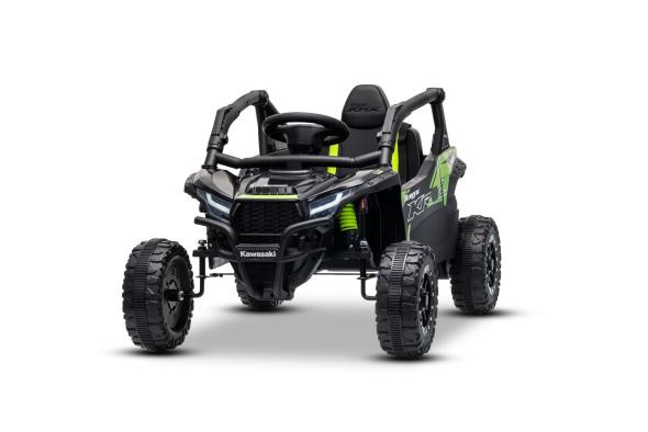 BENEO Kawasaki TERYX KRX 1000 12V, čierne, jednomiestne, odpružená zadná náprava, 2,4 Ghz diaľkové o