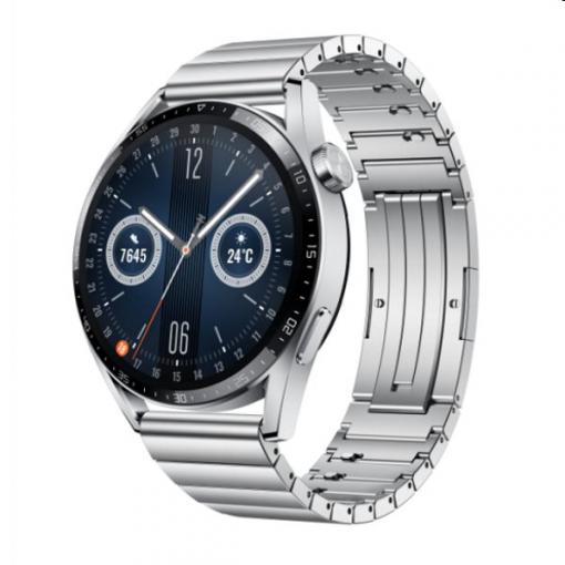 HUAWEI Watch GT3 46mm Elite strieborné - Smart hodinky