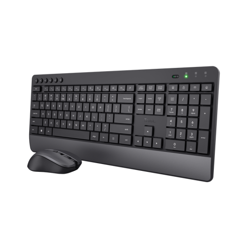 Trust TREZO Comfort Wireless Keyboard & Mouse Set - Wireless klávesnica a myš (CZ/SK)