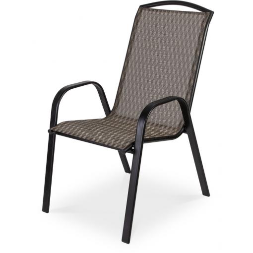 FIELDMANN   FDZN 5111 - Záhradná stolička béžová / čierna