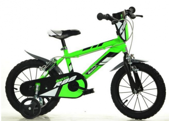 DINO Bikes DINO Bikes - Detský bicykel 16" 416UZ - zelený 2017 vystavený kus  -10% zľava s kódom v košíku - Bicykel